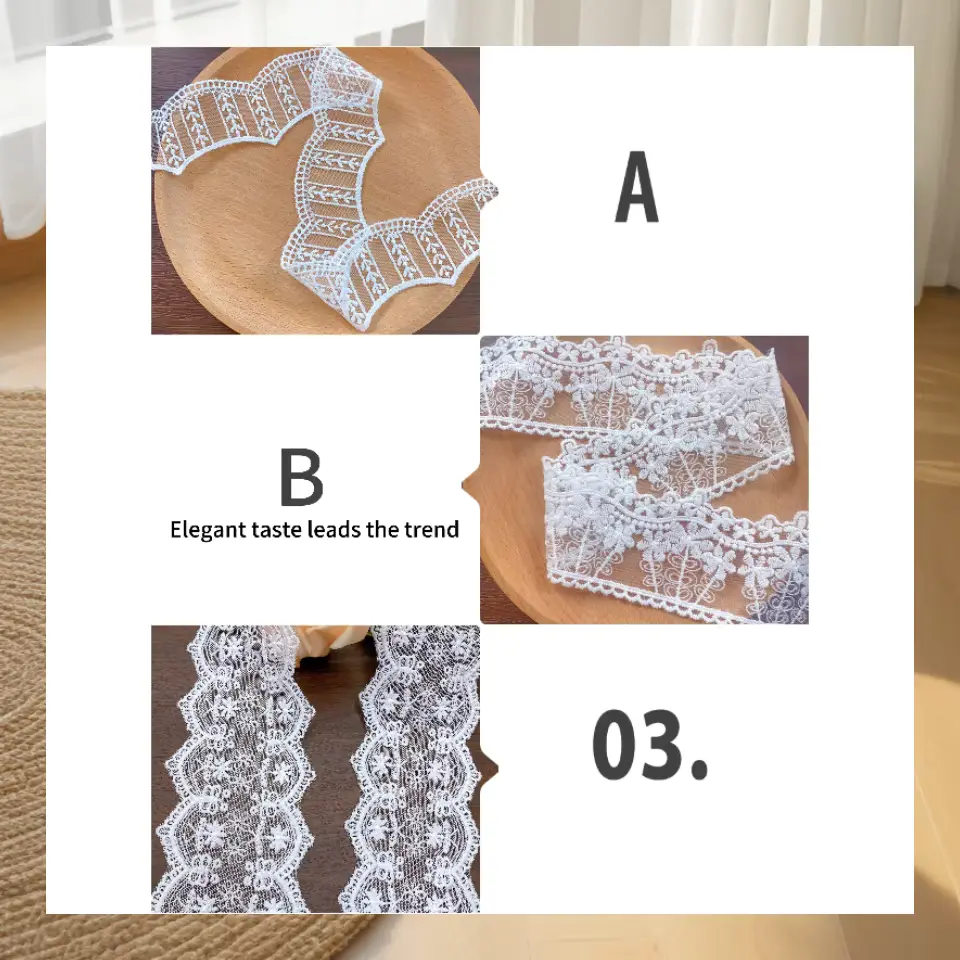 Wholesale High Quality Colorful Embroidery Lace Trimmingmesh Lace Wholesale High Quality Colorful Embroidery Lace Trimmingmesh Lace