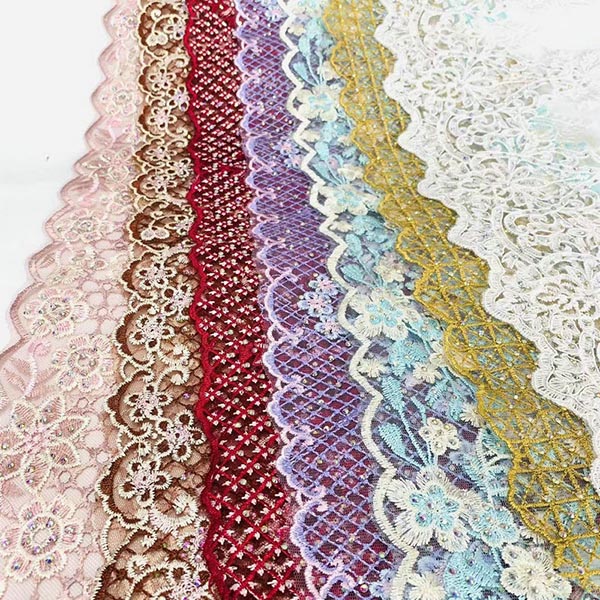 توری گلدوزی Baju Kurung Rhinestone Fix Fix